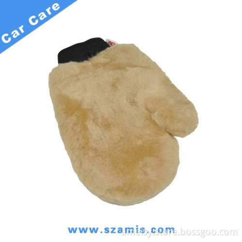 Premium Quality 100% Genuine Lambs Wool Wash Mitt Car Wash Mitt